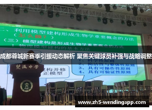 成都蓉城新赛季引援动态解析 聚焦关键球员补强与战略调整