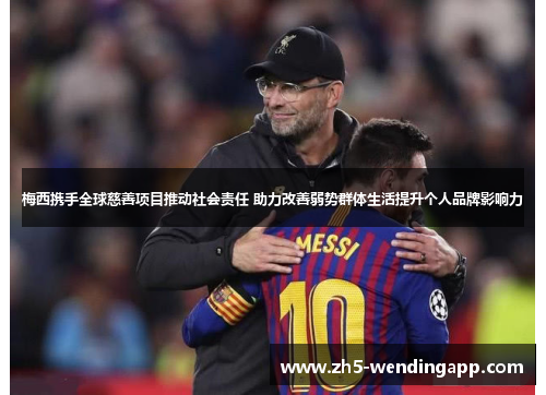 梅西携手全球慈善项目推动社会责任 助力改善弱势群体生活提升个人品牌影响力